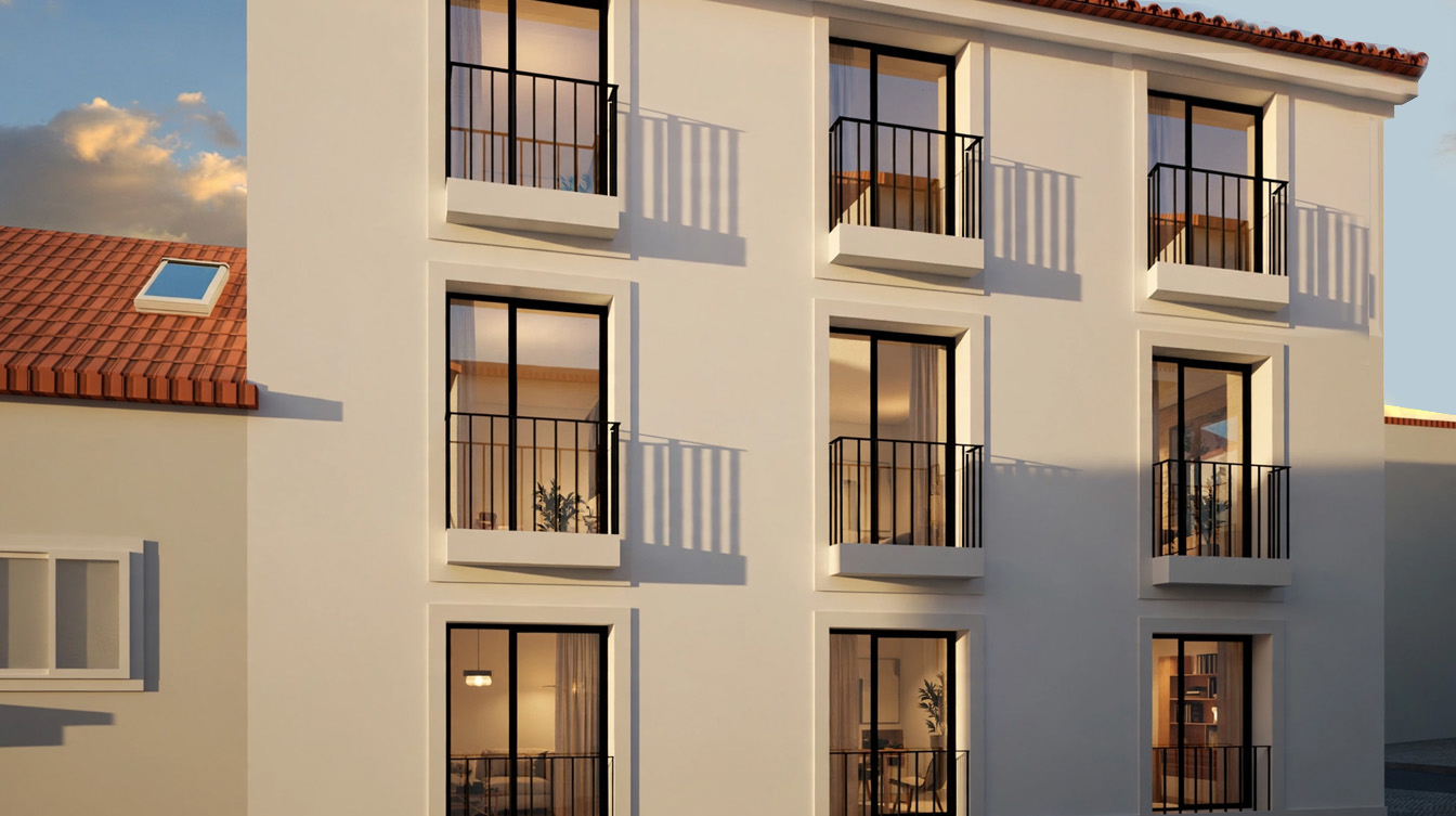 Edifício residencial contemporâneo